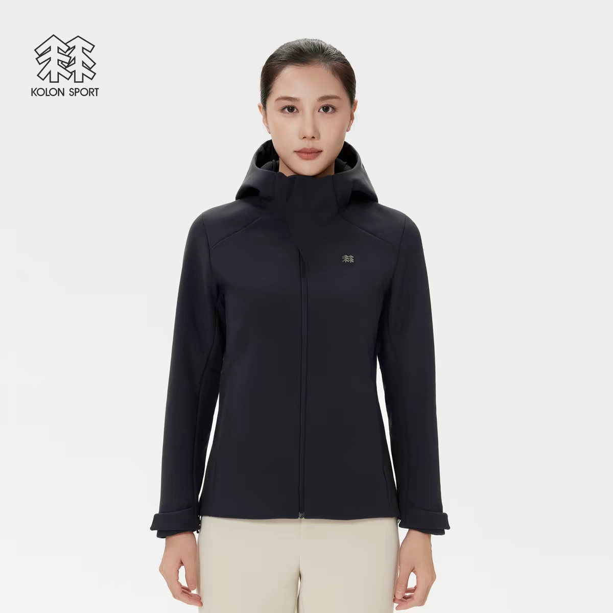 可隆KL女Hybrid2L软壳夹克 BK  341085