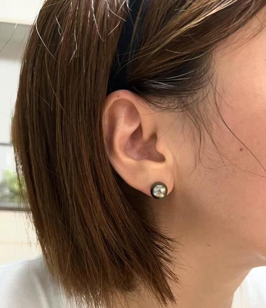 ⁶9-13mm【大溪地对珠 】炫彩 正圆 微微瑕 极光，按照大小选择，裸珠有24小时鉴赏期，确认要联系工厂加工款式出证书【香港】SS06-QTT-XGZZ 商品图4