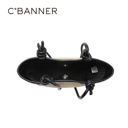 千百度2026草编设计光滑平整女包A26301112 商品图5