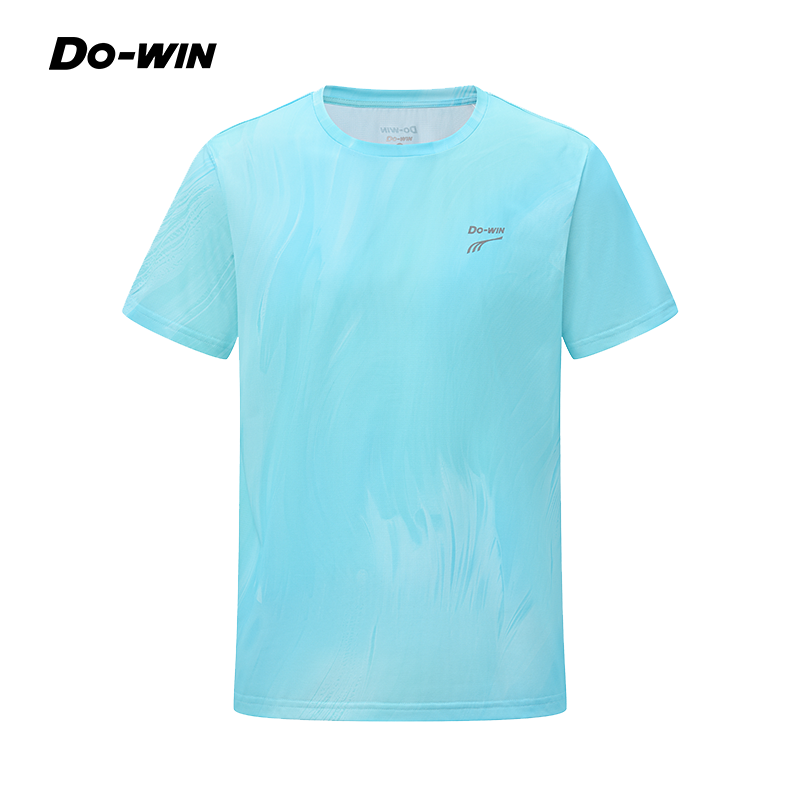 多威新款排汗吸湿运动男女休闲上衣短袖T恤2252160