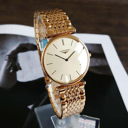 【98新（放置品）】LONGINES 浪琴L4.635.2.32.8石英机芯33MM（女款）嘉岚系列PVD镀金220226TJ01 商品图3