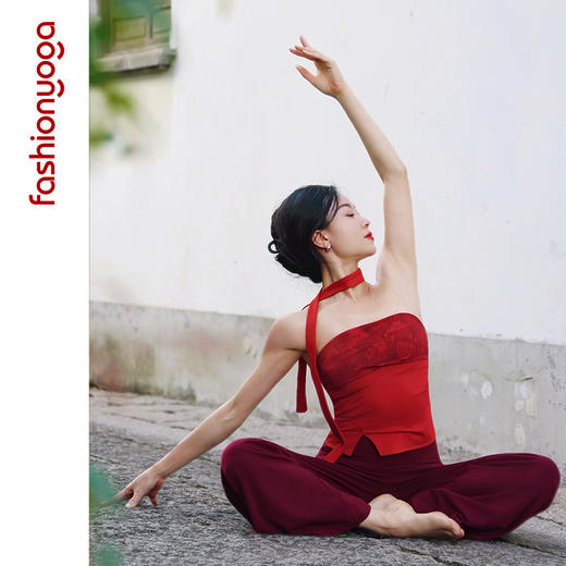 2026春夏F15957 醋酸羊毛阔腿 禅逸休闲长裤 商品图11