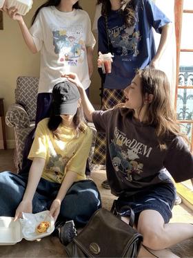 D【59买一件送一件❗️】INS风春夏T恤衫 亲子衫情侣衫