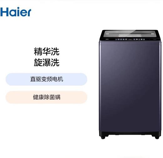 海尔双动力波轮洗衣机10kg精华洗 直驱 XQS100-BE659 洗衣机 商品图0