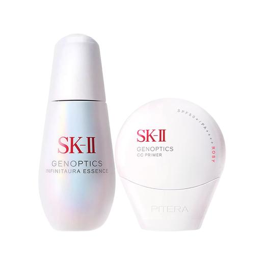 【小灯泡精华+调色防晒霜套组】 SKII光子小灯泡精华50ml+SKII防晒隔离CC霜30g  香港直邮 商品图9