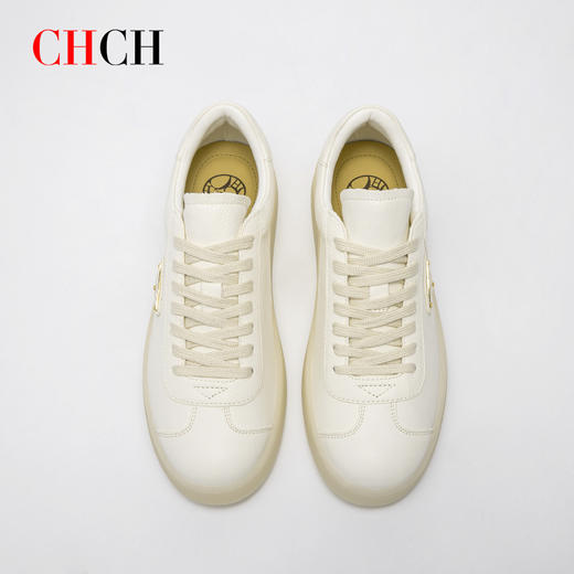 CHCH平衡鞋新款生胶底小白鞋轻便休闲鞋女鞋CO2B5201 商品图2