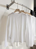 33-1 圆正渠道货 小马刺绣 基础款 女士白色圆领长袖 单穿打底 商品缩略图11