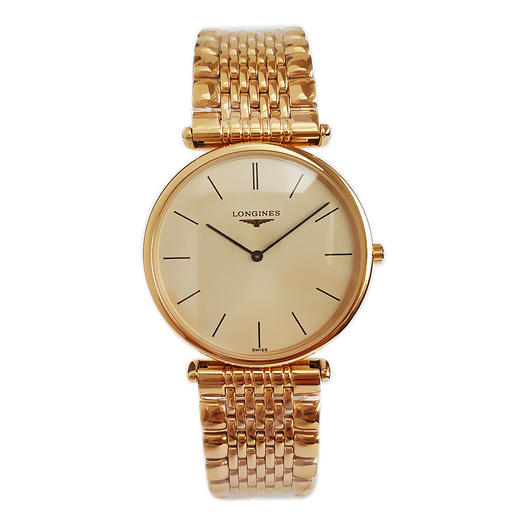 【98新（放置品）】LONGINES 浪琴L4.635.2.32.8石英机芯33MM（女款）嘉岚系列PVD镀金220226TJ01 商品图0