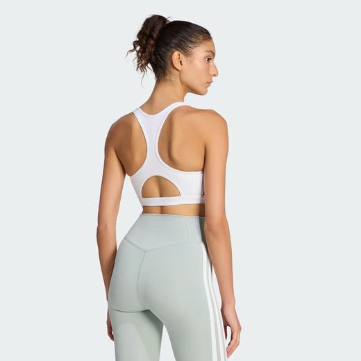Adidas阿迪达斯中强度速干工字背可拆卸胸垫运动健身内衣KA4703 商品图1