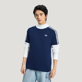 Adidas阿迪达斯男子3-STRIPES T-SHIRT 纯棉运动短袖T恤HZ9634