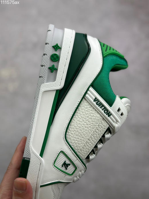 春季特惠💰720 LV 纯原版本 # 驴家 Trainer 低帮休闲板鞋 商品图5