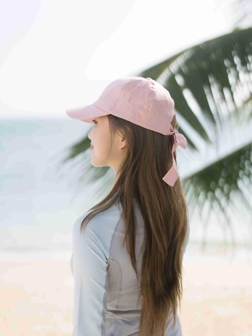 （成人）新帽型New 澳洲Bedhead亚麻真丝蝴蝶结棒球帽UPF50+ 轻薄透气真丝养发 商品图5