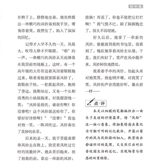 《全国青少年冰心文学获奖作文精选大全》（小学、初中、高中卷） 商品图10