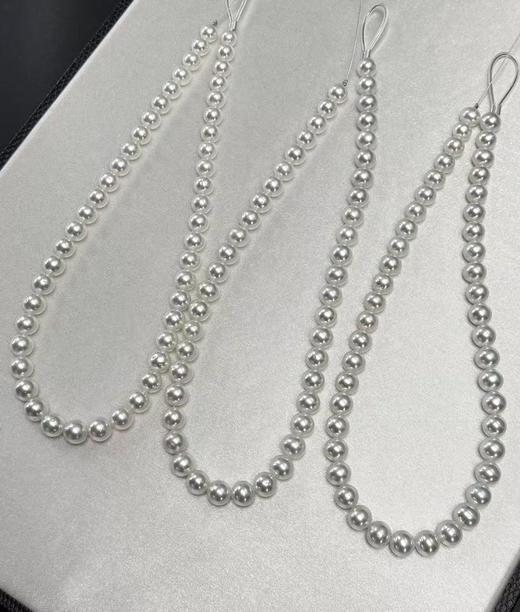 ⁶推荐【澳白串珠】7-9mm熊猫点位，极光微瑕，送银扣头，出证书，24小时鉴赏期【香港】SS06-QTT-XGZZ 商品图1