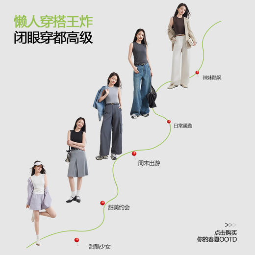 （合作款）天丝小圆领无袖背心yc0309025 商品图2