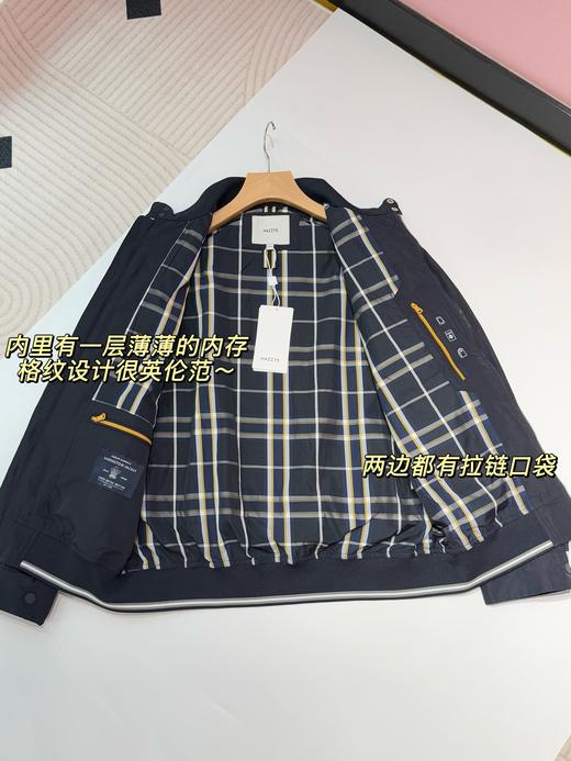 H哈吉S早秋新款 休闲立领通勤夹克 商品图12
