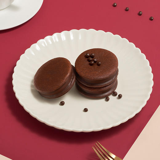 唇动 白巧涂层果酱夹心派230克 商品图5