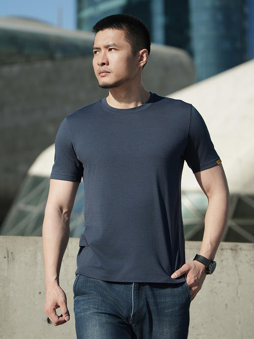 二代龙牙秘之风羽PRO美丽诺羊毛圆领短袖T恤 商品图10