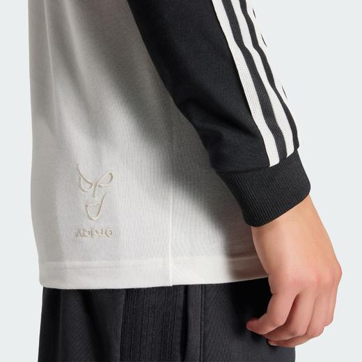 Adidas阿迪达斯JUVENTUS FC T-SHIRT 尤文图斯足球休闲文化修身长袖T恤KB4456 商品图5