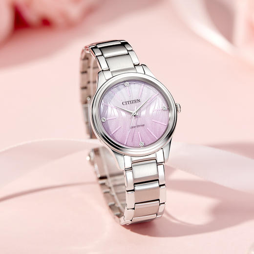 西铁城/CITIZEN光动能女表EM1220-58X 商品图2