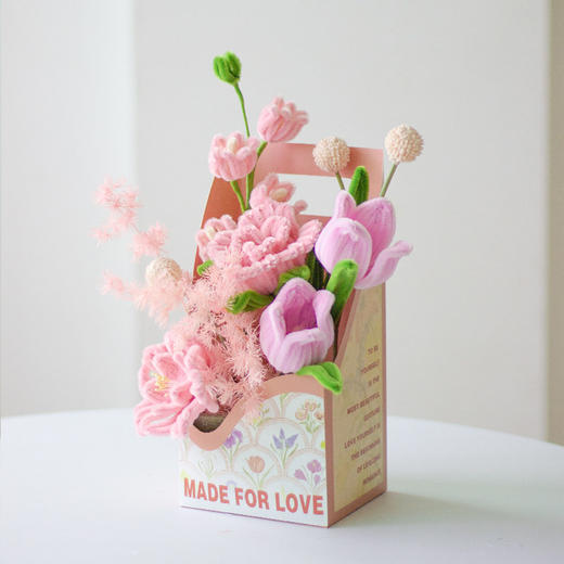 成品扭扭棒diy手工制作成品花送朋友闺蜜情人节生日礼物-工期一周 商品图12