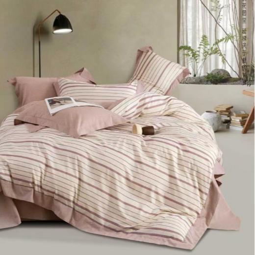 宜居生活棉麻数码印花四件套休闲 商品图1