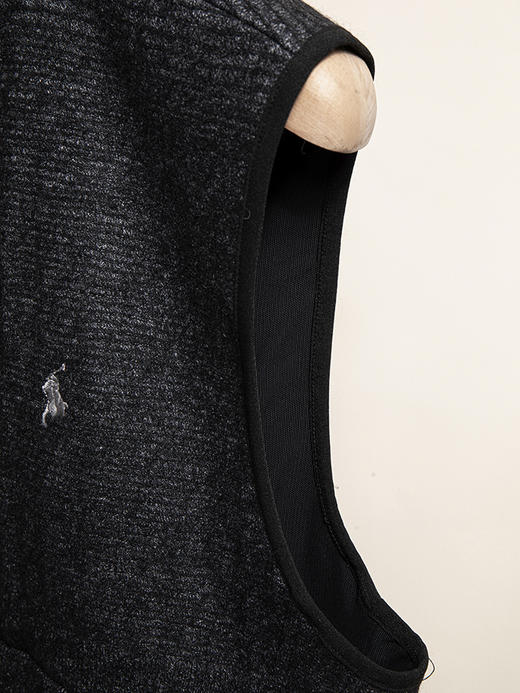 单品包邮单品包邮 部分现货 THS-RL马球 日本羊毛提花循环织布/R奢华运动FLEECE马甲 AY085 商品图7