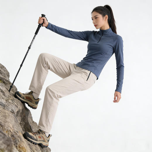 【139秒杀】大牌平替情侣百搭三防冲锋裤软壳裤【全热封胶防暴雨级】 商品图4