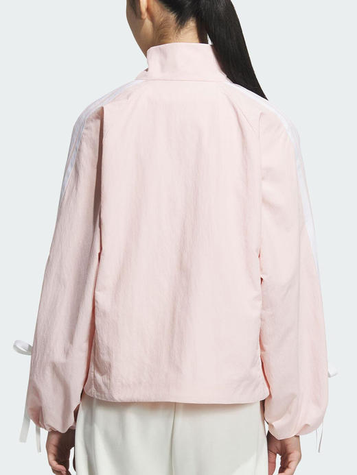 Adidas阿迪达斯女士梭织蝴蝶结立领外套 KB0086 商品图2