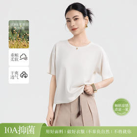 （合作款）雨露亚麻夏季宽松T恤系列yc0309013