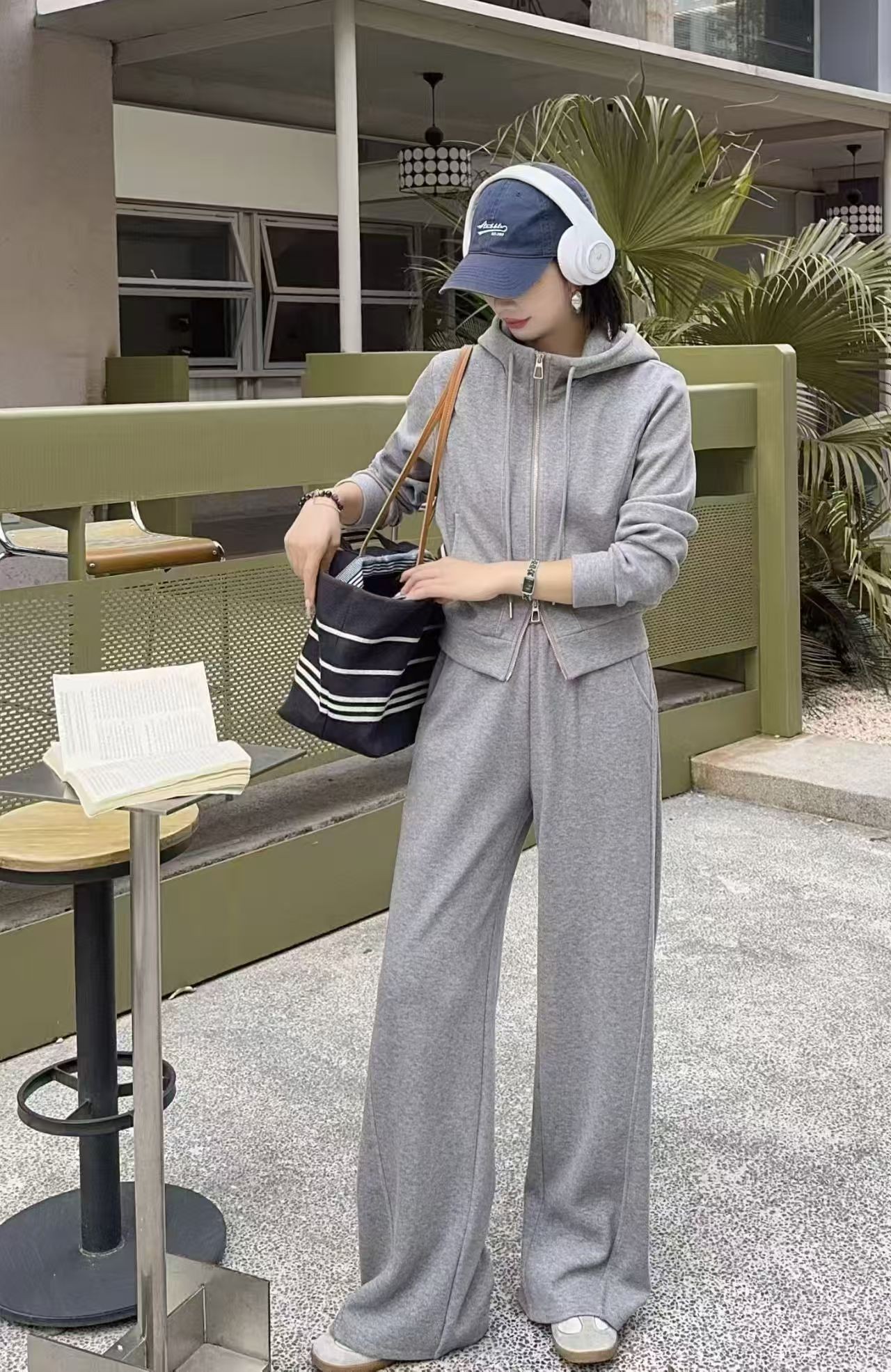 松弛主义|潮流休闲连帽套装