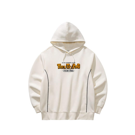 樊振东同款安踏潮流复古连帽休闲卫衣男士运动上衣152618726-1 商品图0