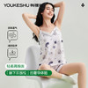 【M-2XL】【有棵树】女士夏季吊带短裤睡衣套装 商品缩略图0