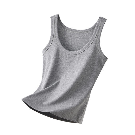 （合作款）天丝U领窄肩背心yc0309021 商品图4