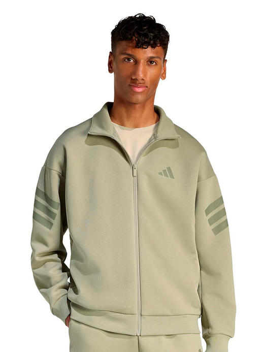 Adidas阿迪达斯男子舒适百搭运动休闲针织夹克 KD5236 商品图0