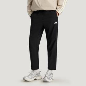 Adidas阿迪达斯MUST HAVES ENTRY TRACKSUIT BOTTOMS 速干梭织锥形运动休闲九分裤KC2877