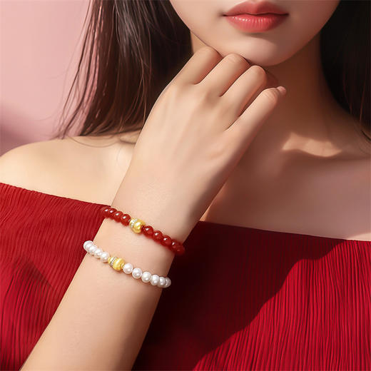 【新品首发】葫芦金钻珠 黄金足金小葫芦转运珠DIY串珠MEMORA诗普琳HP850601、HP850602 商品图2