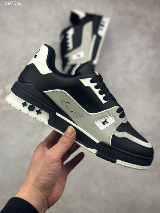 春季特惠💰720 LV 纯原版本 # 驴家 Trainer 低帮休闲板鞋 商品图3