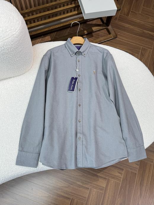 RL26年小马刺绣秋季经典版棉牛津布男士Polo领衬衫 商品图5