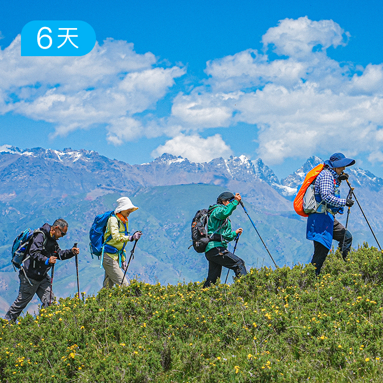 祁连山54公里轻徒步｜开湖季高山杜鹃季 赴草原冰川雪山之约 6日