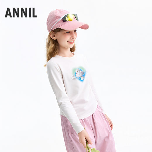 【实体店同款】女童长袖针织衫春季新款安奈儿童装AG611095 商品图2