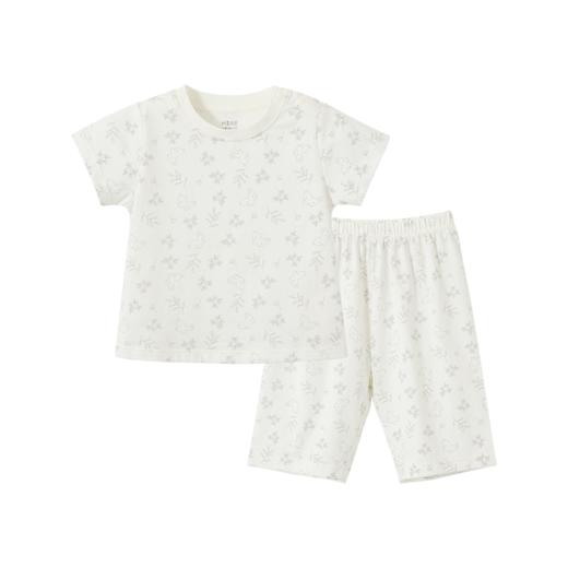 怡比萌宠天地家居短袖圆领套装HY26SUN300灰白色调80#-140# 商品图8