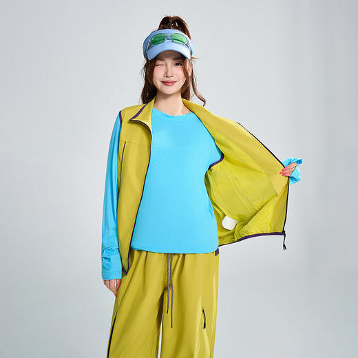 LUCKY DEER/幸运鹿情侣款防泼水运动时尚防风运动马甲 商品图4