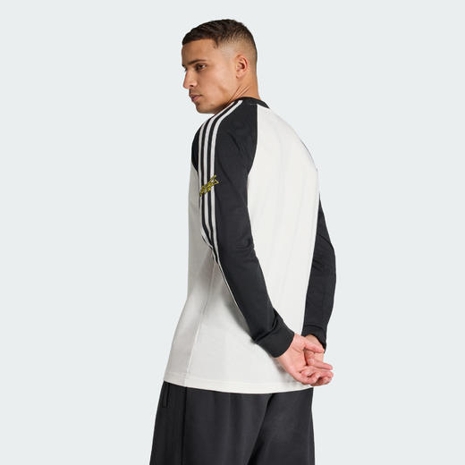 Adidas阿迪达斯JUVENTUS FC T-SHIRT 尤文图斯足球休闲文化修身长袖T恤KB4456 商品图1