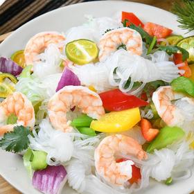 泰式虾仁时蔬魔芋丝 320g