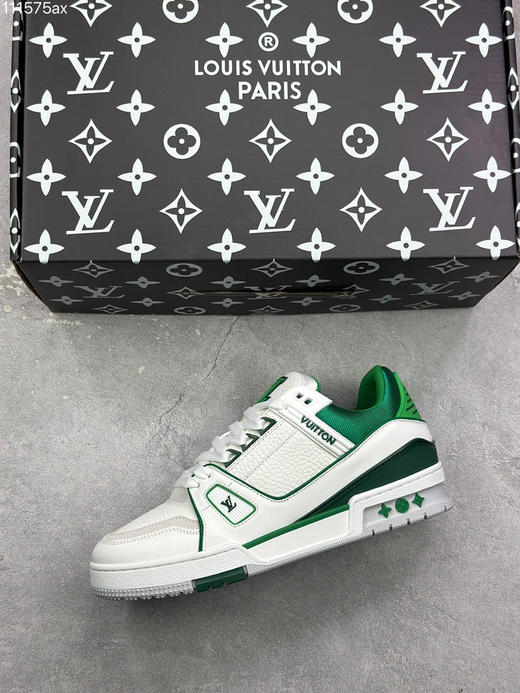 春季特惠💰720 LV 纯原版本 # 驴家 Trainer 低帮休闲板鞋 商品图2