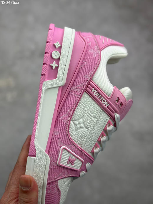 春季特惠💰720 LV 纯原版本 # 驴家 Trainer 低帮休闲板鞋 商品图5