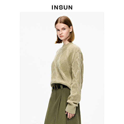 【春假专区】恩裳INSUN女装毛织衫9C36106070 商品图2