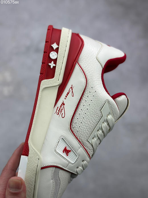 春季特惠💰720 LV 纯原版本 # 驴家 Trainer 低帮休闲板鞋 商品图5