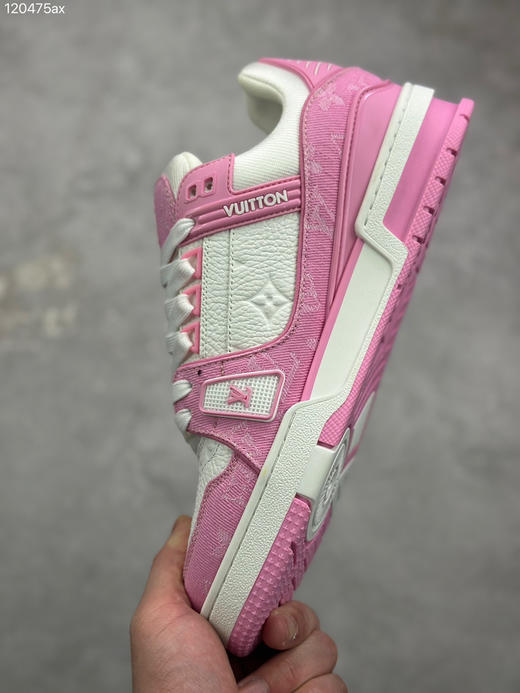 春季特惠💰720 LV 纯原版本 # 驴家 Trainer 低帮休闲板鞋 商品图6